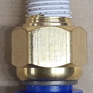 CLIS-C8-01 - 1/8 male NPT to PU Straight One Time Fitting - 20 pack