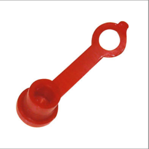 Locknlube LNL-137 Grease Dust Caps Red - Pack of 50