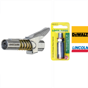 LockNlube Grease Gun Coupler and Swivel - GC81011 and LNL 231F - Free Shipping