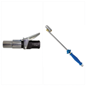 Locknflate Air Chuck Closed and Locknflate Locking Dual Wheel Adapter -  LNL65002 and LNL65107 - Free Shipping