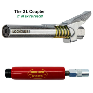 LockNlube Grease Gun XL Coupler and Grease Buster - GC81042 and GB17 - Free Shipping