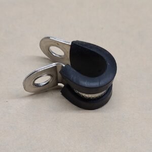 CLIS-P10 10mm Stainless Steel P Clamp 1/4" Hole - 20 pack