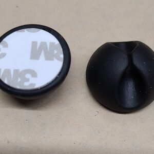 CLIS - FASTENIT SYSTEM - SMSA-8mm Silicon Tubing Holder Self Adhesive - 10 Pack