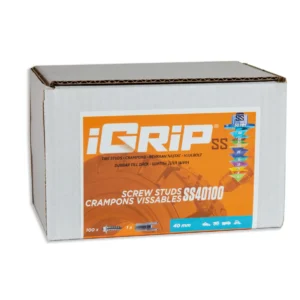 iGRiP 40MM Shouldered Studs, BOX OF  100 (Glue Included)